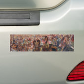 De Heros van de slag om Marathon (Rochegrosse) Bumpersticker (Op auto)
