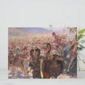 De Heros van de slag om Marathon (Rochegrosse) Kaart (Staand voorkant)