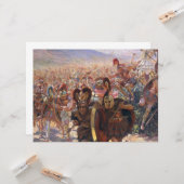 De Heros van de slag om Marathon (Rochegrosse) Kaart (Voorkant / Achterkant in situ)