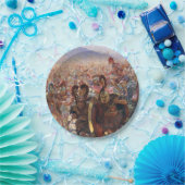 De Heros van de slag om Marathon (Rochegrosse) Papieren Bordje (Feest)