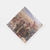 De Heros van de slag om Marathon (Rochegrosse) Servet (Hoek)