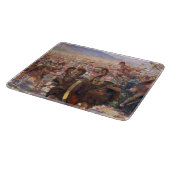 De Heros van de slag om Marathon (Rochegrosse) Snijplank (Hoek)