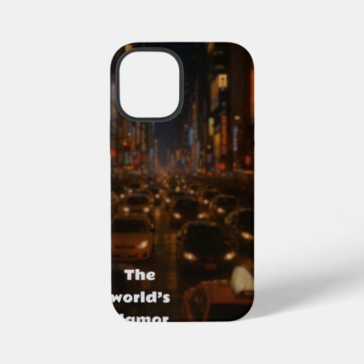De herrie van de wereld iPhone hoesje (Achterkant)