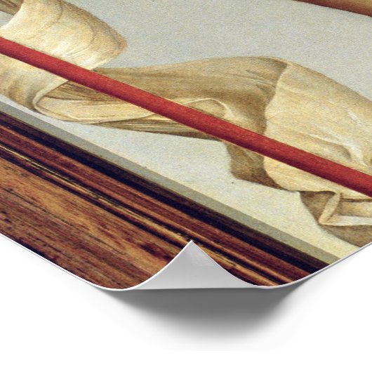 De herrijzenis (paneel) poster (Hoek)