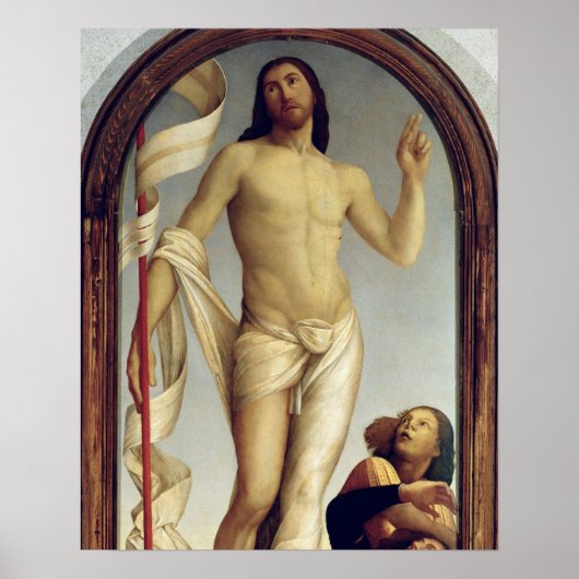 De herrijzenis (paneel) poster (Voorkant)