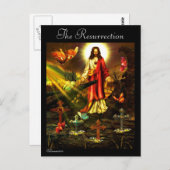 De herrijzingskaart./Kaarten Briefkaart (Voorkant / Achterkant)