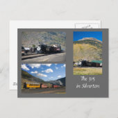 De herstelde D&RG 315 in Silverton Briefkaart (Voorkant / Achterkant)