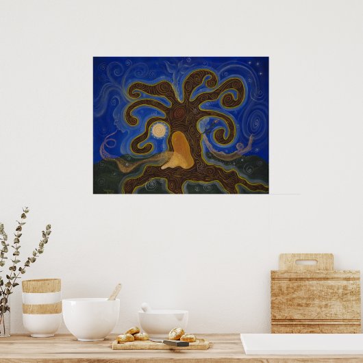 De herstelstructuur poster (Keuken)