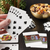 DE HERTEN VAN DE DISCO POKERKAARTEN (Insitu)
