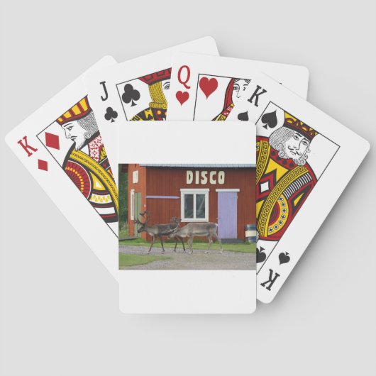 DE HERTEN VAN DE DISCO POKERKAARTEN (Achterkant)
