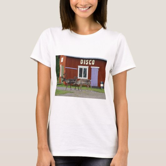 DE HERTEN VAN DE DISCO T-SHIRT (Voorkant)