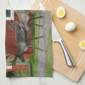 DE HERTEN VAN DE DISCO THEEDOEK (Quarter Fold)