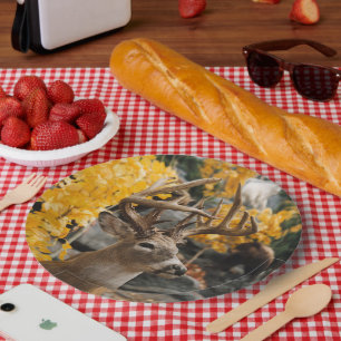 De Herten van de trofee Papieren Bordje
