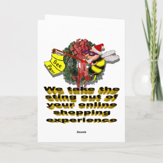 De Herten van Kerstmis Feestdagen Kaart (Achterkant)