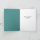 De Herten van Meme enkel het de Douane EDITABLE Feestdagen Kaart (Binnen)