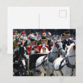 De hertog en de hertog van Sussex-ride Briefkaart (Voorkant / Achterkant)