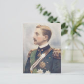 De hertog van Aosta Briefkaart (Staand voorkant)