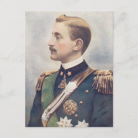 De hertog van Aosta Briefkaart (Voorkant)