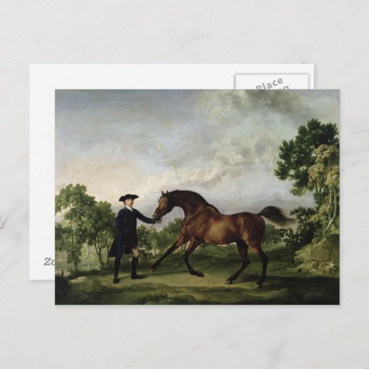 De hertog van de baai van Ancaster "Blank" Briefkaart (Voorkant / Achterkant)