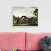 De hertog van de baai van Ancaster "Blank" Canvas Afdruk (Insitu (Woonkamer))