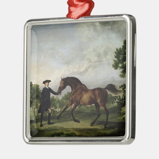 De hertog van de baai van Ancaster "Blank" Metalen Ornament (Links)