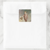 De hertog van Gloucester als jongen Vierkante Sticker (Tas)