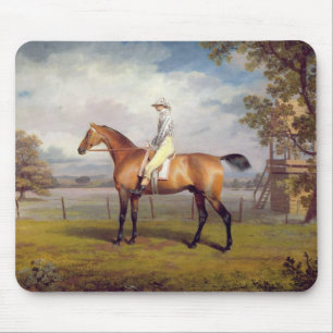 De hertog van Hamilton's Disguise met Jockey Up Muismat