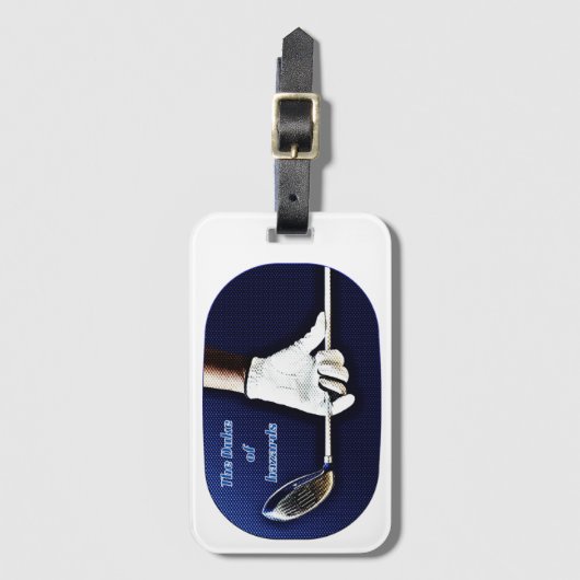 De Hertog van Hazards Bagagelabel (Voorkant (verticaal))