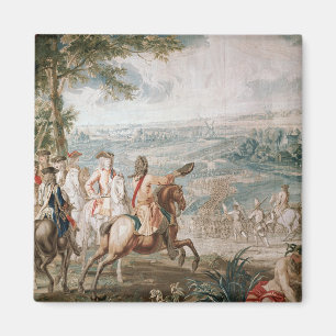 De hertog van Marlborough bestudeert zijn troepen Magneet