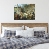 De Hertog van Orleans Canvas Afdruk (Insitu (Slaapkamer))