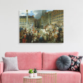 De Hertog van Orleans Canvas Afdruk (Insitu (Woonkamer))