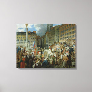 De Hertog van Orleans Canvas Afdruk