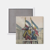 De Hertog van Orleans Magneet (Voorkant / Achterkant)
