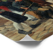 De hertog van Orleans verlaat het Paleis-Royal Poster (Hoek)