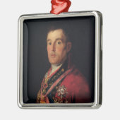 De hertog van Wellington 1812-14 Metalen Ornament (Links)
