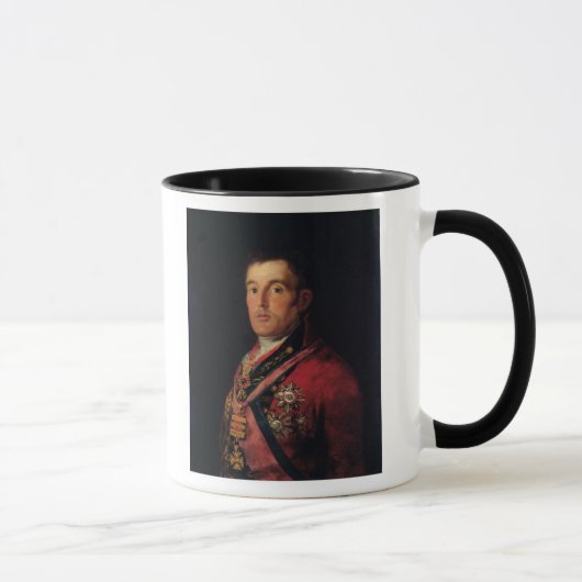 De hertog van Wellington 1812-14 Mok (Rechts)