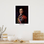 De hertog van Wellington door Francisco de Goya Poster (Keuken)