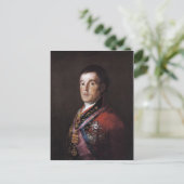 De hertog van Wellington van Francisco Goya Franci Briefkaart (Staand voorkant)