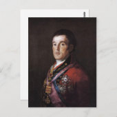 De hertog van Wellington van Francisco Goya Franci Briefkaart (Voorkant / Achterkant)