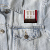 De hertog van Wellington's gevechtsorders Vierkante Button 5,1 Cm (In situ)