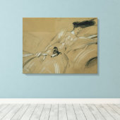 De hertogin van Marlborough Canvas Afdruk (Insitu (Houten vloer))