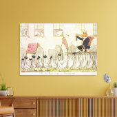 De herverkiezing van Reynard of Fox Canvas Afdruk (Insitu (Woonkamer))