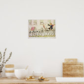 De herverkiezing van Reynard of Fox Poster (Keuken)