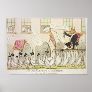 De herverkiezing van Reynard of Fox Poster