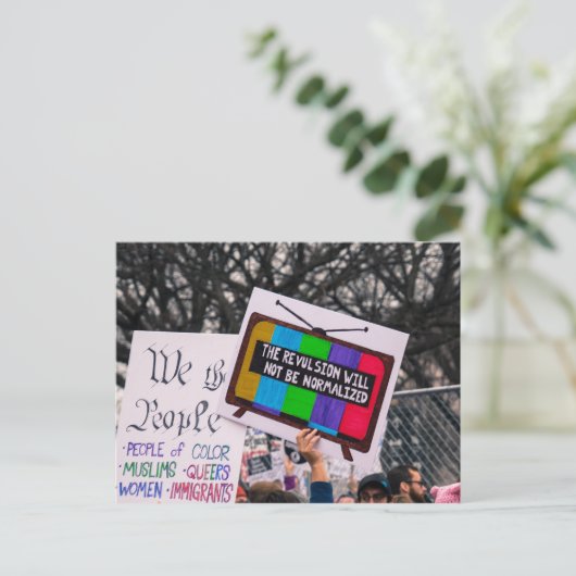 De Herziening zal niet Genormaliseerd Briefkaart z (Staand voorkant)