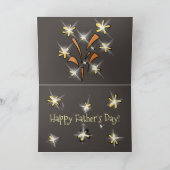 De het grappige Puppy & Volwassene van Vaderdag Kaart (Binnen)