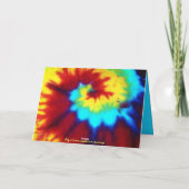 De het kaart-Stropdas van de Groet van de Feestdagen Kaart (Achterkant)