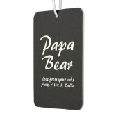 De het manuscriptauto van het Beer van het Dagboek Luchtverfrisser (Links)