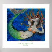 De het ontvlammen Zeemeermin - de Gerelateerde Ver Poster (Voorkant)