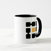 De het pictogrammok van het Net Mok (Voorkant rechts)